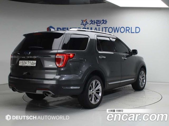 Ford Explorer 2.3 Limited 4WD 5th 2018 — фото 2