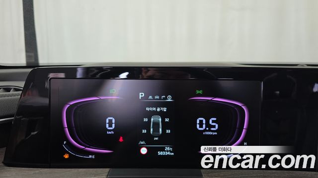 Kia K8 3.5 LPG 2WD Standard(Rentcar) 2022 — фото 8