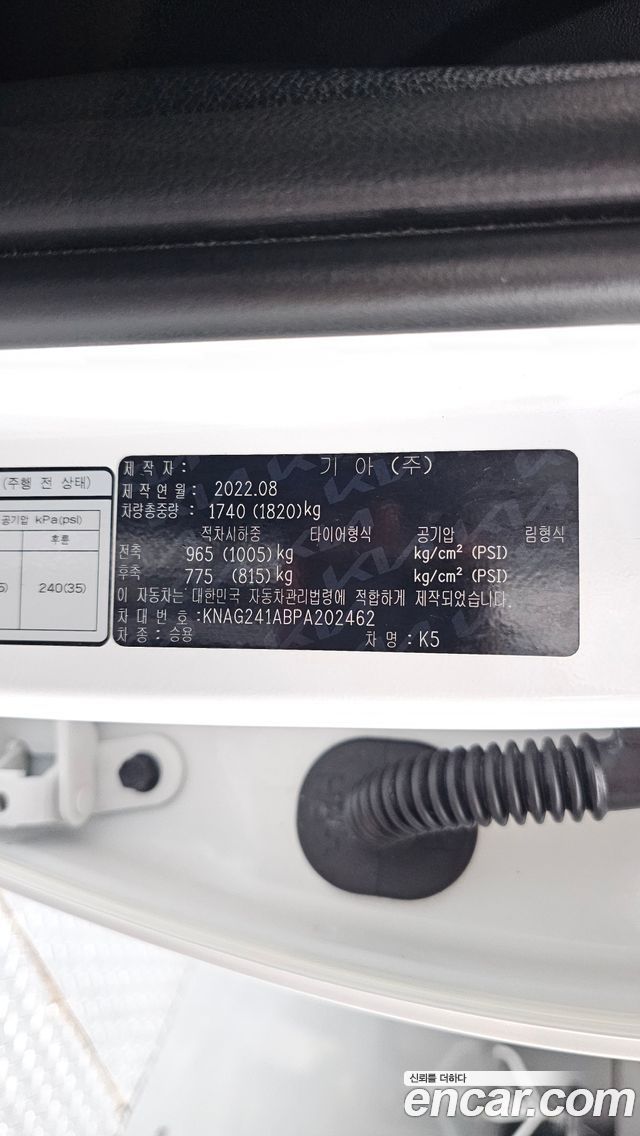 Kia K5 (III) 2.0 Prestige 2023 — фото 20