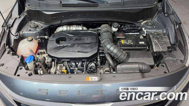 Kia Seltos Gasoline 1.6 Turbo 2WD Prestige 2021 — фото 6