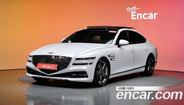 Genesis G80 (RG3) Gasoline 3.5 Turbo AWD 2021 — фото 1