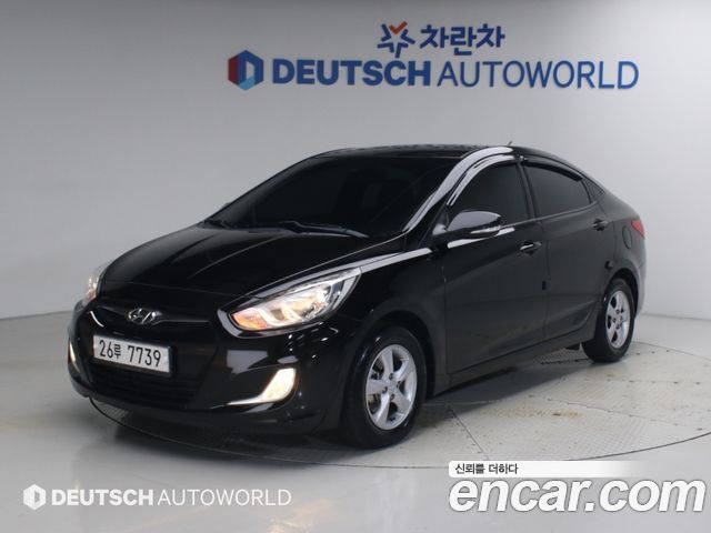 Hyundai Accent (New) 1.4 VVT Premium 2012 — фото 1