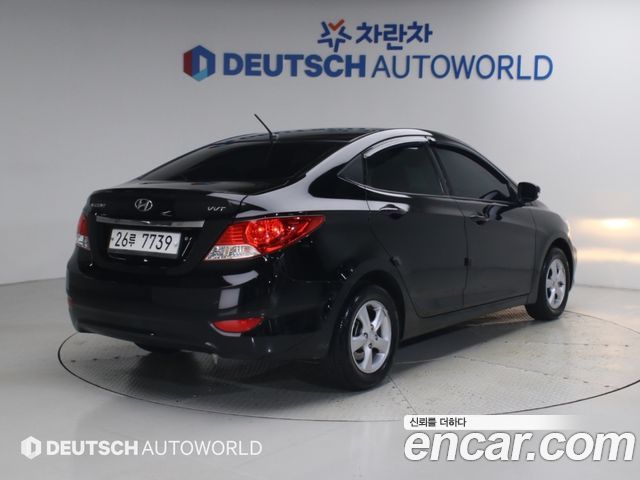 Hyundai Accent (New) 1.4 VVT Premium 2012 — фото 2