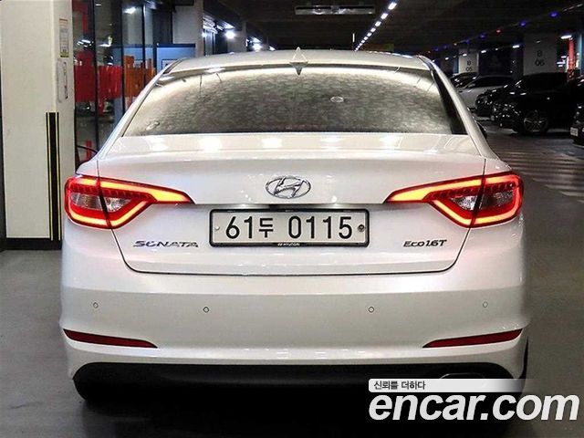 Hyundai Sonata (LF) 1.6 Turbo Smart 2016 — фото 4