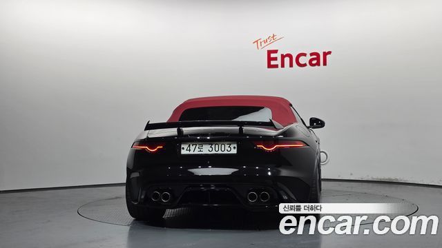 Jaguar F-TYPE 5.0 SVR Convertible AWD X152 2019 — фото 4