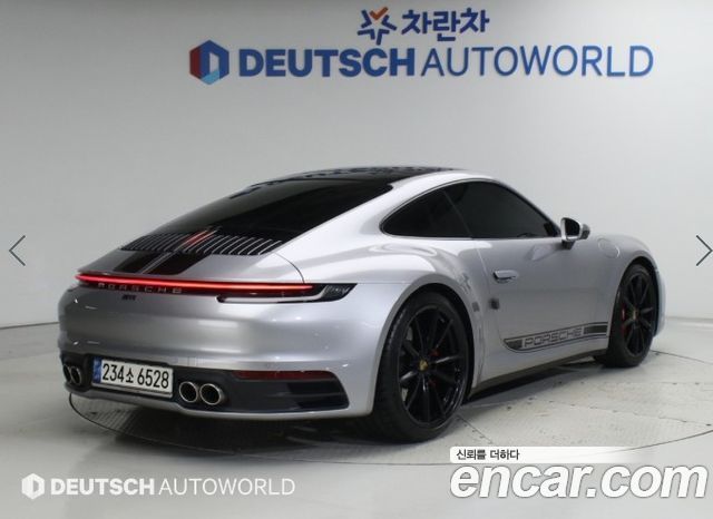 Porsche 911 (992) Carrera 4S 2021 — фото 2