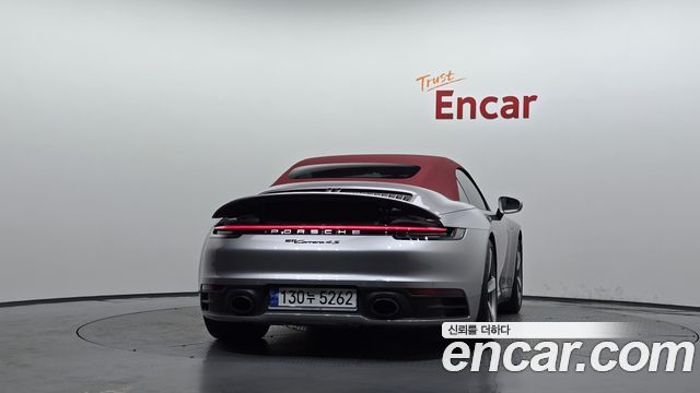 Porsche 911 (992) Carrera 4S Cabriolet 2022 — фото 4