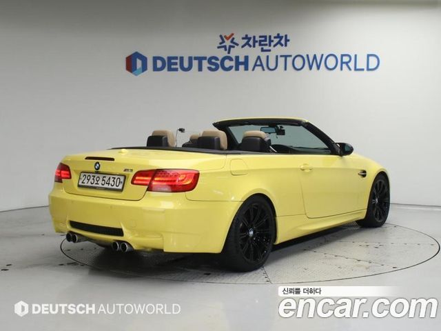 BMW M3 (E90) M3 Convertible 2011 — фото 2
