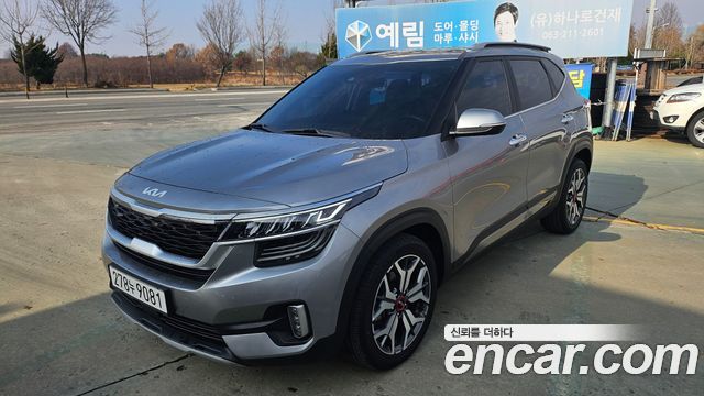 Kia Seltos Gasoline 1.6 Turbo 2WD Signature 2023 — фото 1