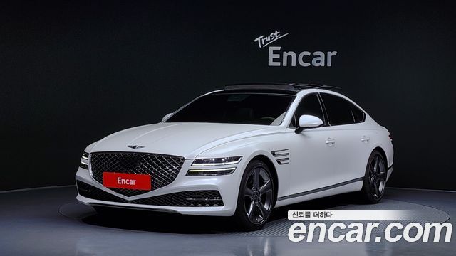 Genesis G80 (RG3) Gasoline 2.5 Turbo AWD 2021 — фото 1