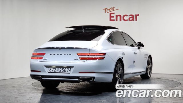 Genesis G80 (RG3) Gasoline 3.5 Turbo AWD 2021 — фото 2