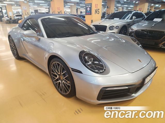 Porsche 911 (992) Carrera 4 Cabriolet 2024 — фото 3
