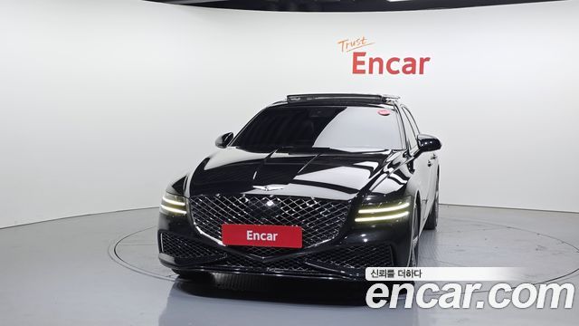 Genesis G80 (RG3) Gasoline 3.5 Turbo AWD 2022 — фото 3