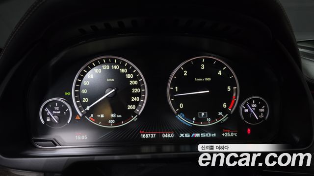 BMW X6 (F16) M50d 2015 — фото 8