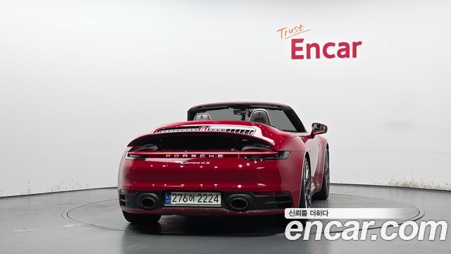 Porsche 911 (992) Carrera 4S Cabriolet 2021 — фото 4