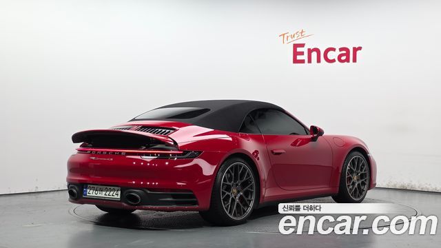 Porsche 911 (992) Carrera 4S Cabriolet 2021 — фото 38