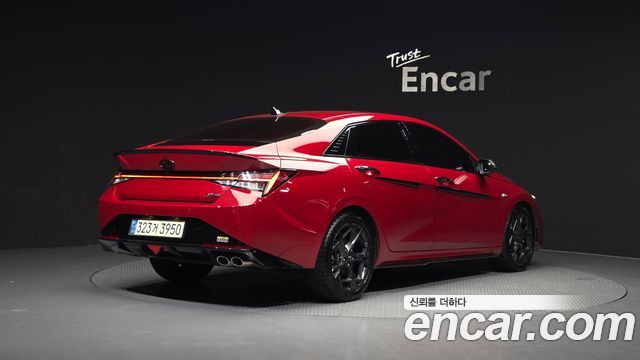 Hyundai Avante (CN7) 1.6 Turbo N Line Sport 2021 — фото 2