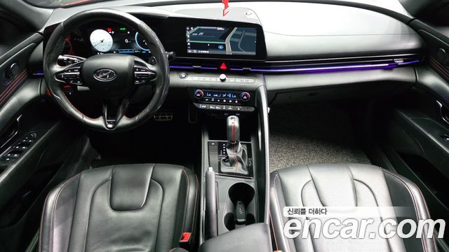 Hyundai Avante (CN7) 1.6 Turbo N Line Sport 2021 — фото 7