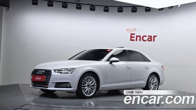 Audi A4 (B9) 35 TDI Quattro Premium 2018 — фото 1