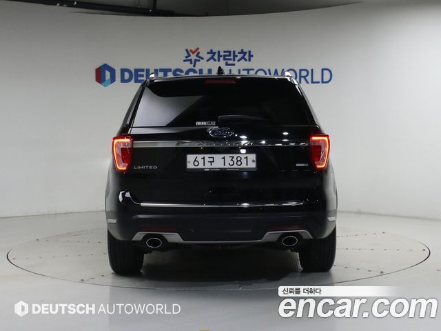 Ford Explorer 2.3 Limited 4WD 5th 2018 — фото 3