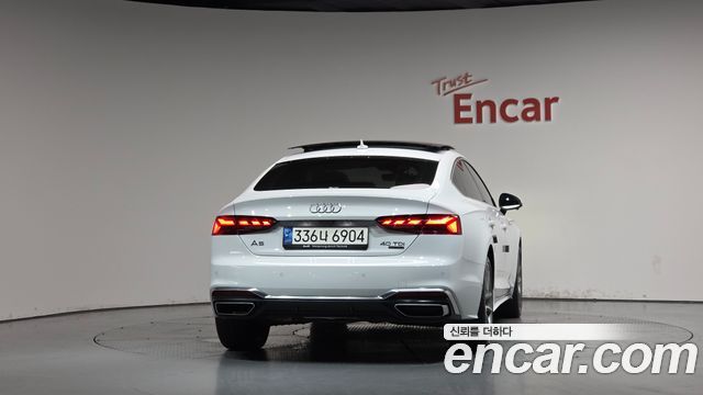 Audi A5 (F5) 40 TDI Quattro Premium Sportback 2020 — фото 4