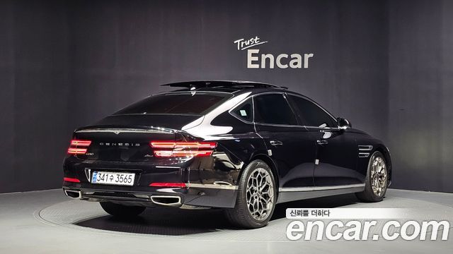 Genesis G80 (RG3) Gasoline 3.5 Turbo AWD 2021 — фото 2