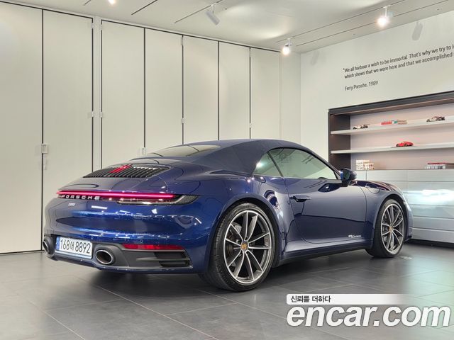 Porsche 911 (992) Carrera Cabriolet 2021 — фото 2