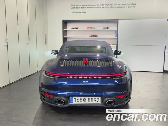 Porsche 911 (992) Carrera Cabriolet 2021 — фото 4
