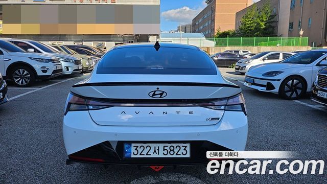 Hyundai Avante (CN7) 1.6 Turbo N Line Sport 2022 — фото 4