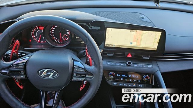 Hyundai Avante (CN7) 1.6 Turbo N Line Sport 2022 — фото 21