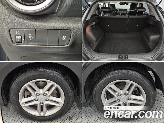 Hyundai Kona Gasoline 1.6 Turbo 2WD Smart 2021 — фото 21