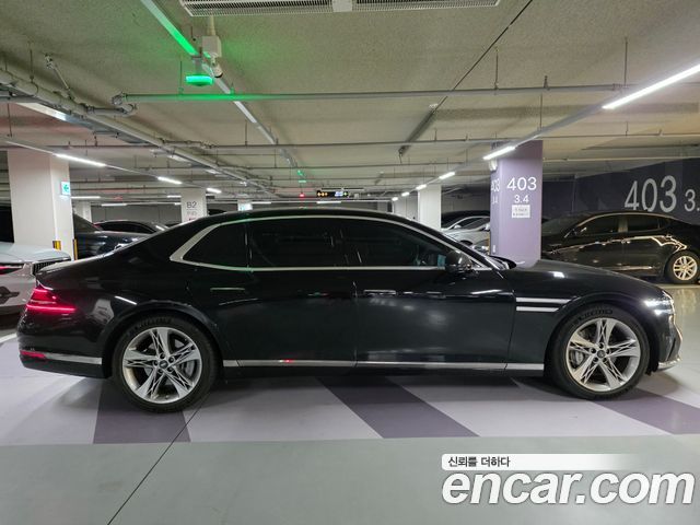 Genesis G90 (RS4) Gasoline 3.5 Turbo AWD Black 2022 — фото 4