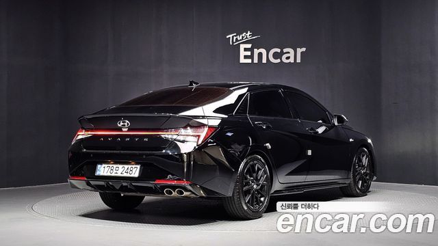 Hyundai Avante (CN7) 1.6 Turbo N Line Inspiration 2021 — фото 2