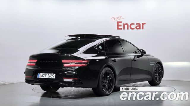 Genesis G80 (RG3) Gasoline 3.5 Turbo AWD Black 2026 — фото 2