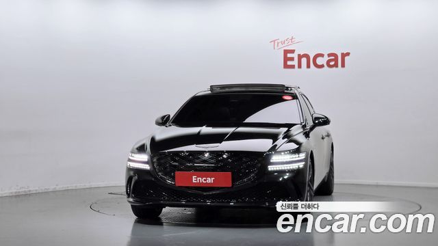 Genesis G80 (RG3) Gasoline 3.5 Turbo AWD Black 2026 — фото 3