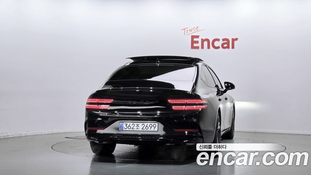 Genesis G80 (RG3) Gasoline 3.5 Turbo AWD Black 2026 — фото 4