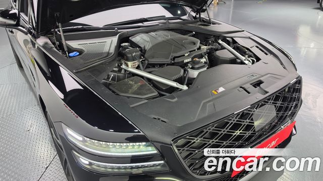 Genesis G80 (RG3) Gasoline 3.5 Turbo AWD Black 2026 — фото 6
