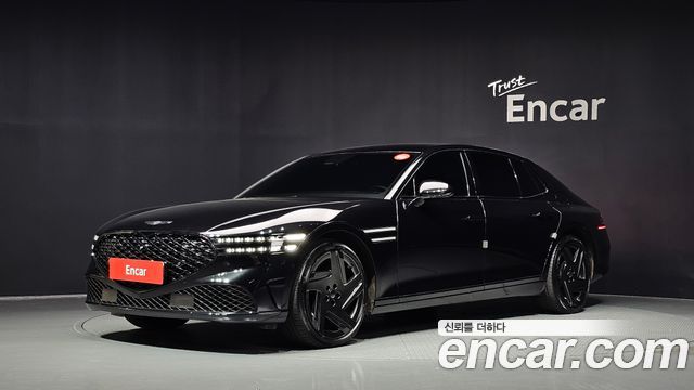 Genesis G90 (RS4) Gasoline 3.5 Turbo e-S/C AWD Black 2025 — фото 1