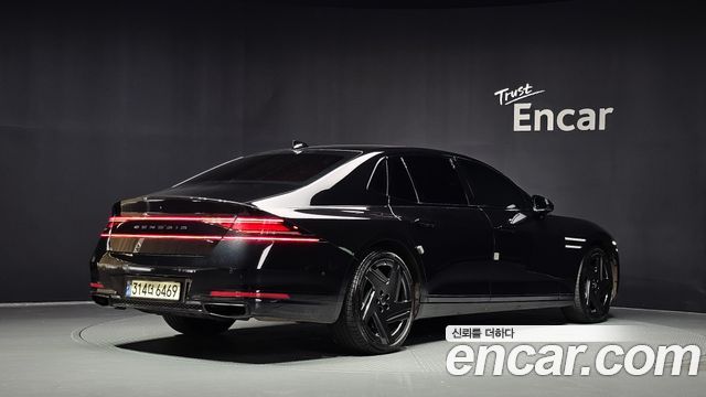Genesis G90 (RS4) Gasoline 3.5 Turbo e-S/C AWD Black 2025 — фото 2