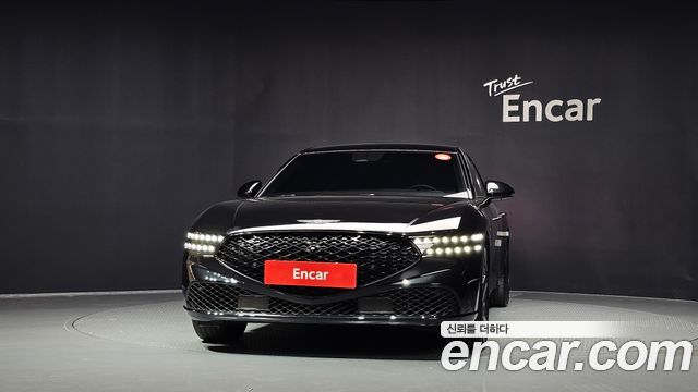 Genesis G90 (RS4) Gasoline 3.5 Turbo e-S/C AWD Black 2025 — фото 3