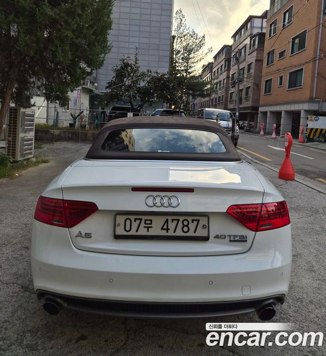 Audi A5 40 TFSI Quattro Cabriolet 8F7 2015 — фото 4