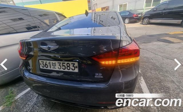 Genesis G80 3.3 GDI AWD Premium Luxury 2019 — фото 3