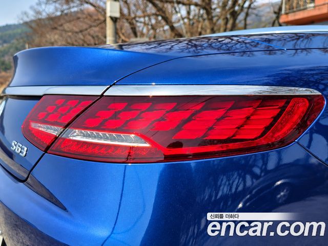 Mercedes-Benz S-Class (W222) S63 AMG 4MATIC Cabriolet 2017 — фото 10