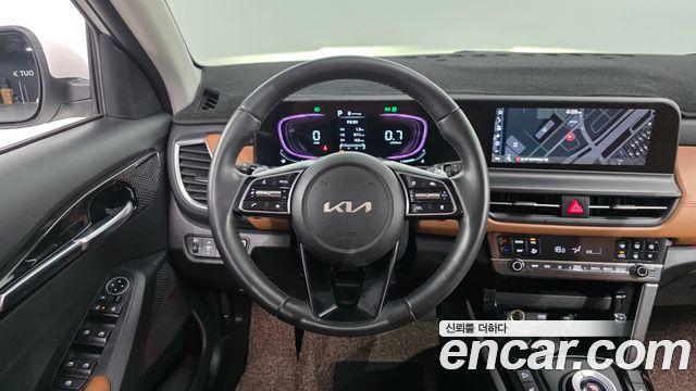 Kia Seltos Gasoline 1.6 Turbo 2WD Signature 2023 — фото 13