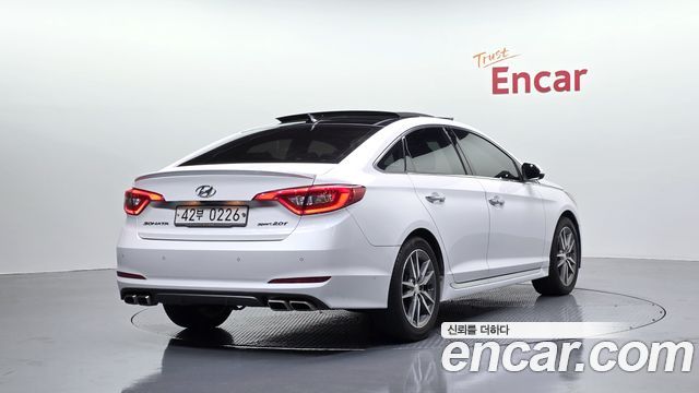 Hyundai Sonata (LF) 2.0 Turbo Exclusive 2016 — фото 2