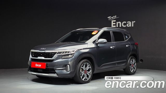 Kia Seltos Gasoline 1.6 Turbo 2WD Signature 2023 — фото 1
