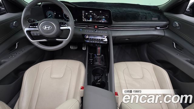 Hyundai Avante Hybrid (CN7) Inspiration 2025 — фото 7