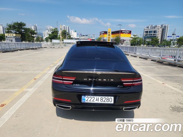 Genesis G80 (RG3) Gasoline 2.5 Turbo AWD 2022 — фото 3
