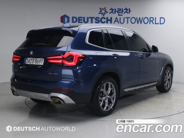 BMW X3 (G01) xDrive 20i 2022 — фото 2