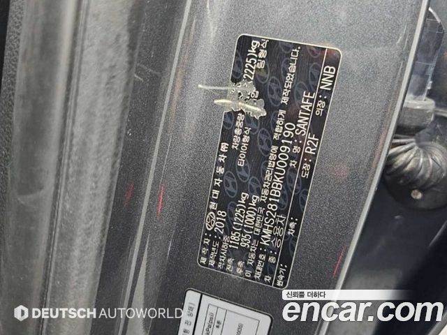 Hyundai Santa Fe (TM) Diesel 2.0 2WD Premium 2019 — фото 24